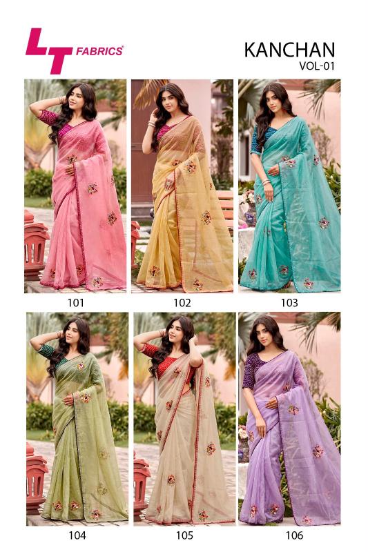Kashvi kanchan vol 1 saree wholesale clothes
